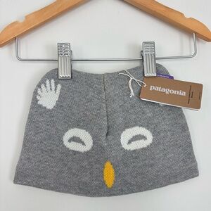 NWT Patagonia Kids Owl Winter Beanie Hat 5T